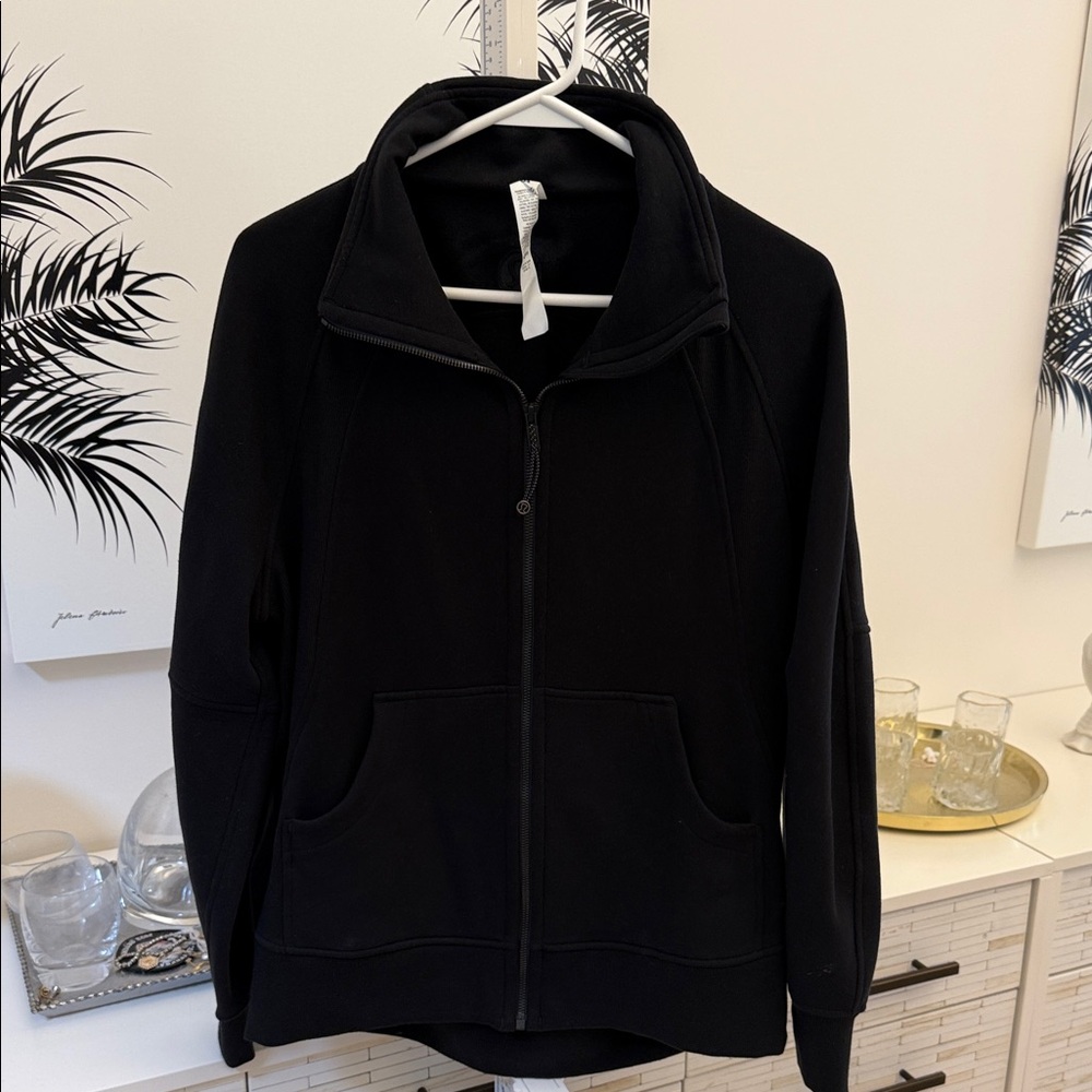 Lululemon Full Zip Sweatshirt- Black